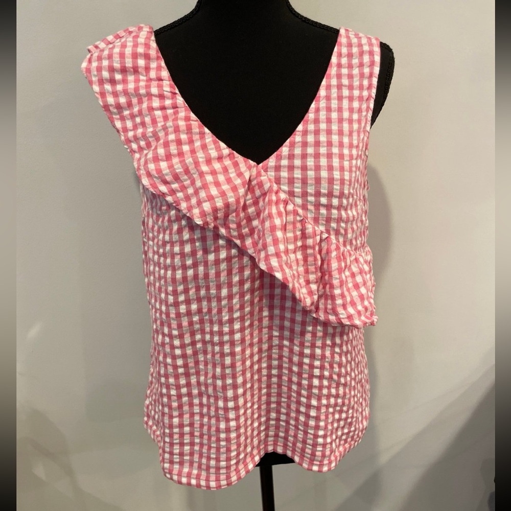 Crown & Ivy Gingham Top